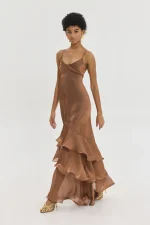 Olsi Φόρεμα - Brown - Image 3