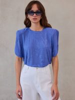 Eveline T-Shirt - Indigo