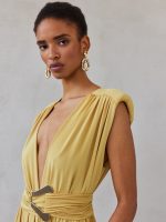 Anabelle Φόρεμα - Warm Ochra - Image 4