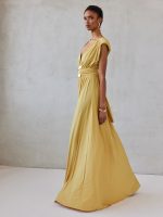 Anabelle Φόρεμα - Warm Ochra - Image 5