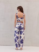 Eliza Bustier Τοπ - Indigo Blossom - Image 2