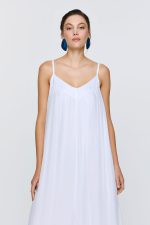 Nephele Jumpsuit - Λευκό - Image 6