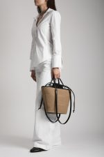 Waffle Basket Maxi Bag - Sand - Image 4