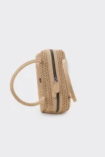 Net Planet Silhouette Bag S - Μπεζ - Image 3