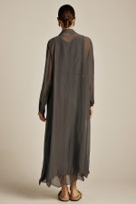 Aphrodite Μακρύ Πουκάμισο - Γκρι - Image 2