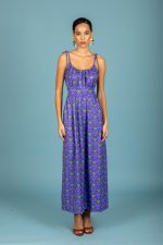 Lorena Oversize Φόρεμα - Grape - Image 3