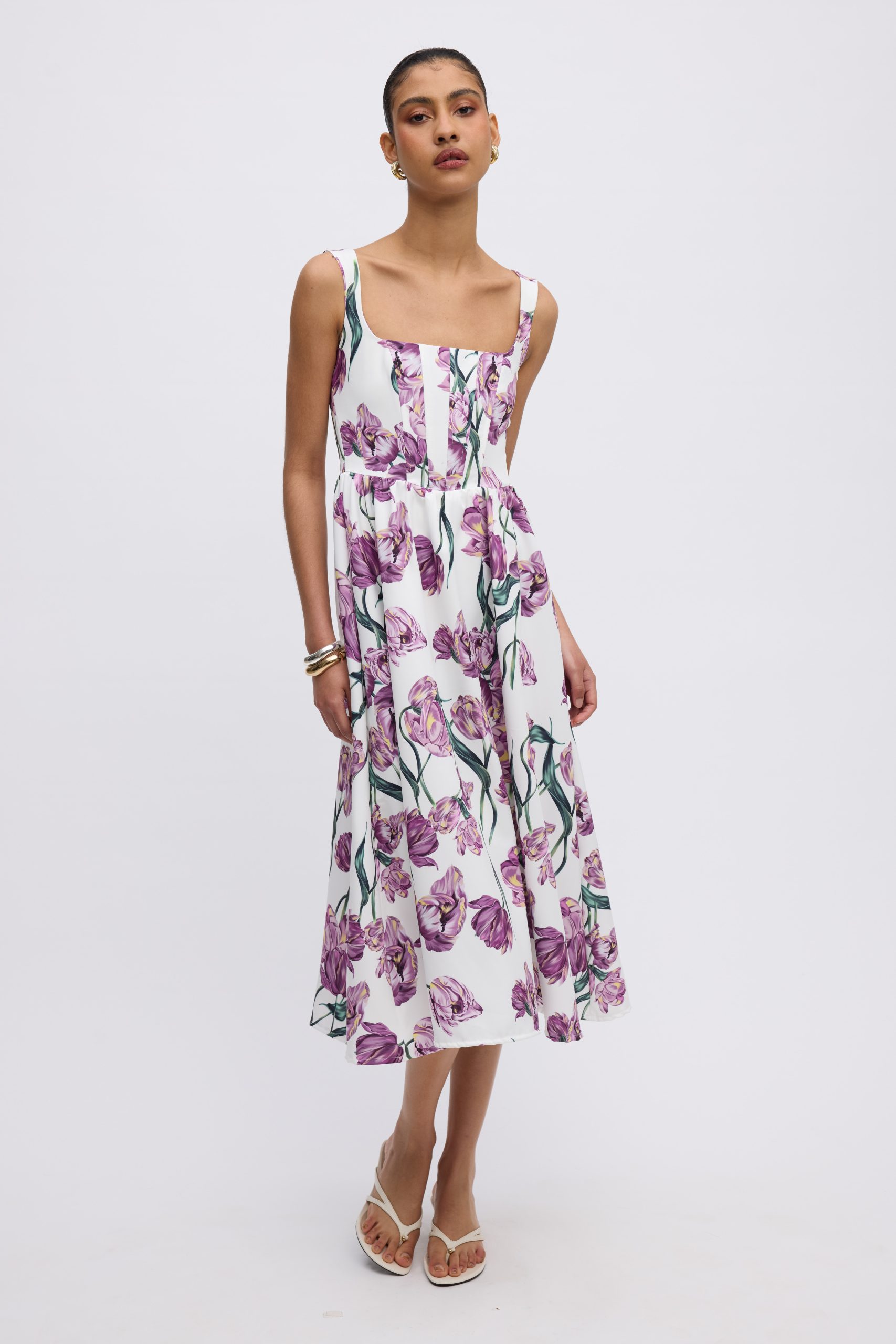 CIEL-SS26-PART224665-scaled Tulipa Midi Dress - Image 1