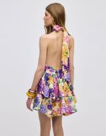Camille Mini Halterneck Dress - Image 4