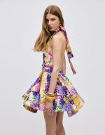 Camille Mini Halterneck Dress - Image 6