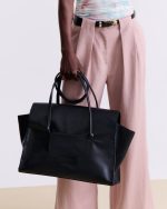 Black Foldover Bag - Image 2