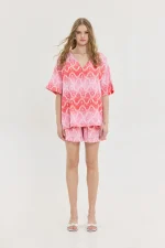 Toulouse Shorts - Red - Image 3
