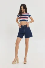 Lila Shorts - Dark Blue