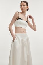 NR Hibiscus Top White/Black - Image 3