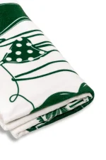 Summerlines For Her Green Towel - Image 2