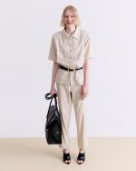 Beige Tailored Pants - Image 3