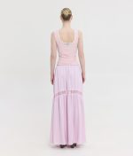 Eleonore Maxi Skirt - Pink - Image 2