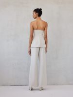 Laura Blazer - Greige - Image 2