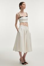 NR Leticia Skirt - White - Image 3