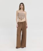 Silia Pants - Brown - Image 3