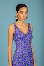Lorena Slim Φόρεμα - Grape - Image 3