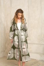 Flesh Olive Kimono - Image 2