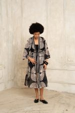 Flesh Black Kimono - Image 3
