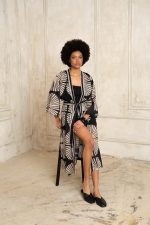 Flesh Black Kimono - Image 2