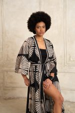 Flesh Black Kimono - Image 4