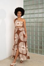 Puerto Brown Skirt