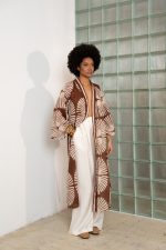 Flesh Brown Kimono - Image 3