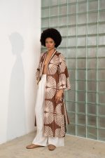 Flesh Brown Kimono