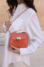 Maya Minibag - Peach Smooth