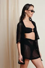 Sunset Cover Up Σετ - Μαύρο - Image 3