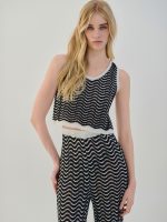 Combos Two-Tone Crop Τοπ
