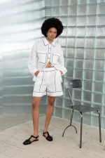 Soho White Shorts - Image 4