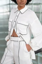 Soho White Shorts - Image 2