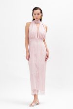 Brandi Midi Dress - Baby Pink