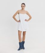 Althea Dress - White - Image 4