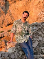 Almost Knitted Unisex Shirt - Image 4