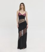 Enora Dress - Black/Pink - Image 3