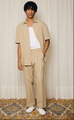 Man Plutus Pants - Beige - Image 2