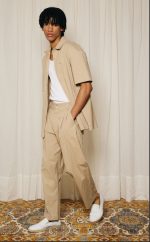 Man Plutus Pants - Beige