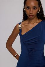 Amalia Blue Dress - Image 3