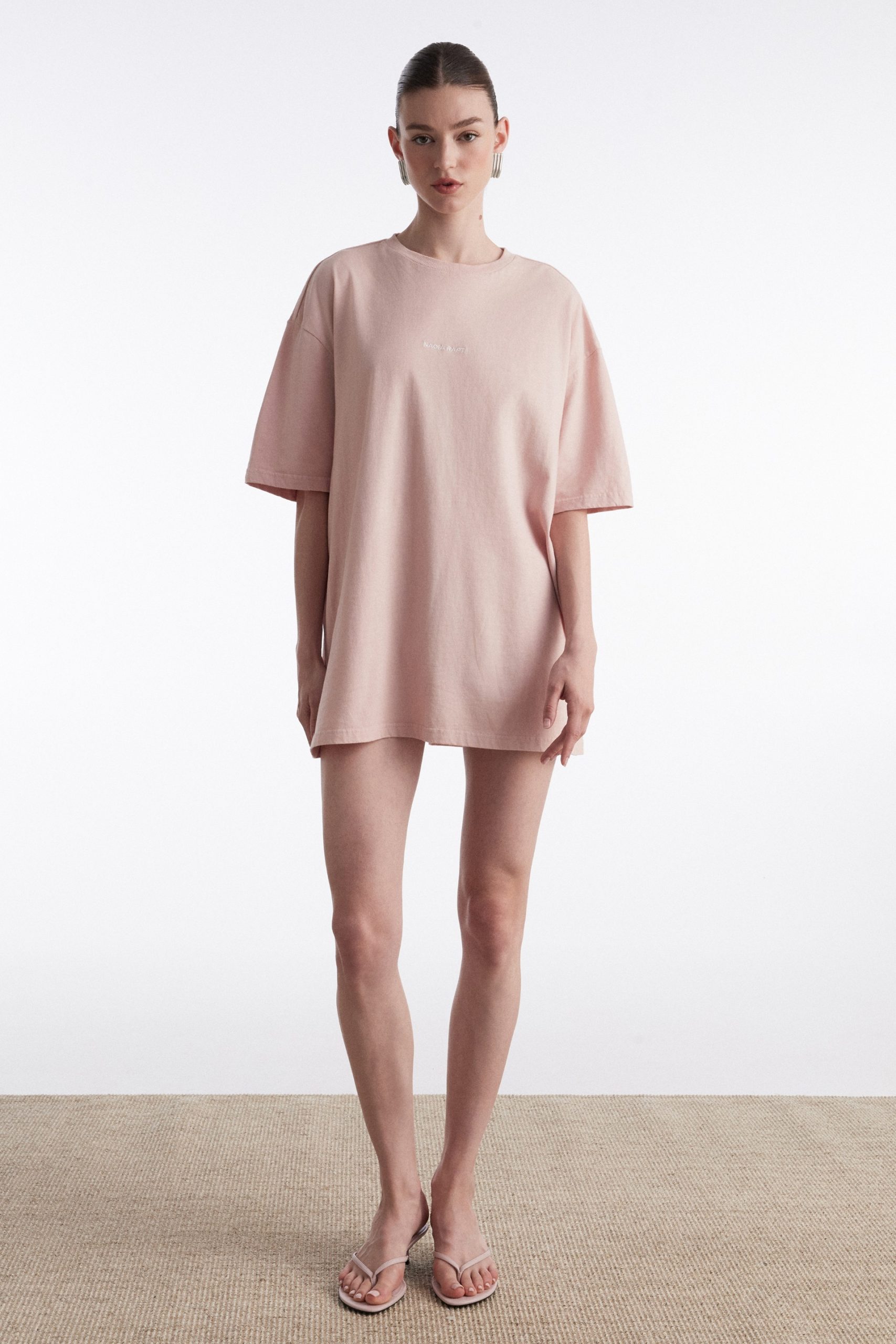 nadia_rapti_summer271107837_copy NR Flower Bloom T-Shirt Pink - Image 1