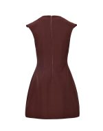 Monica Mini Φόρεμα - Cinnamon Brown - Image 3