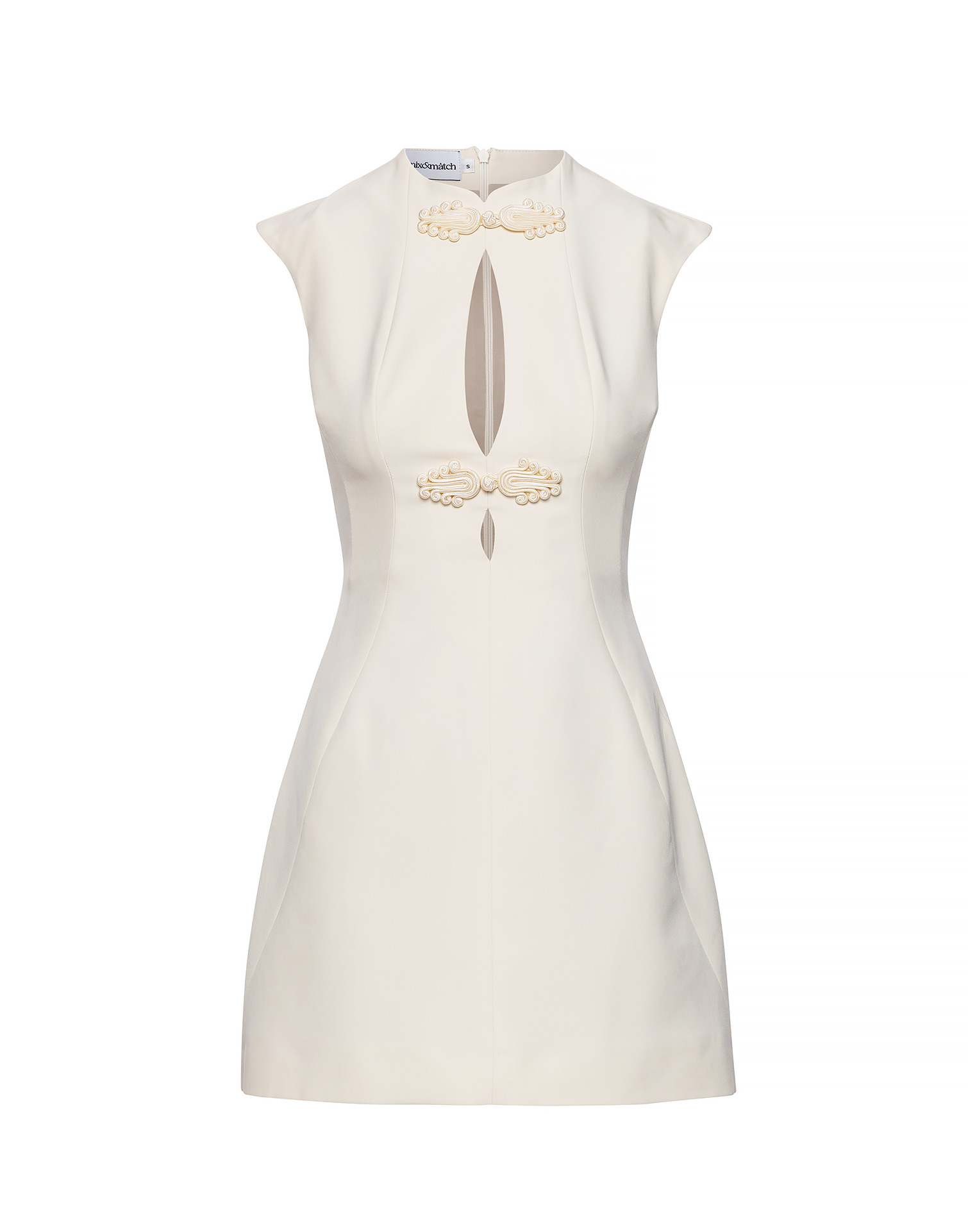 2026_06_29-Mix-n-Match-Product238 Monica Mini Φόρεμα - Vanilla - Image 1