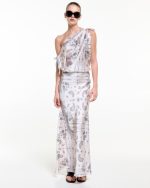 Off-White Bandana Maxi Dress