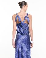 Midnight  Bandana Maxi Dress - Image 3
