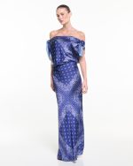 Midnight  Bandana Maxi Dress