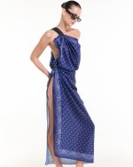 Midnight  Bandana Maxi Dress - Image 2